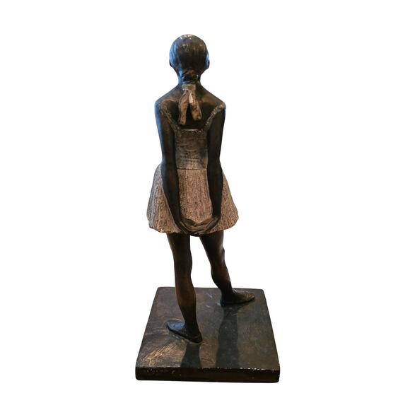 ALVA Ballerina Girl S. Eylanbekov Bronze Like Sculpture 17" - Picture 3 of 5